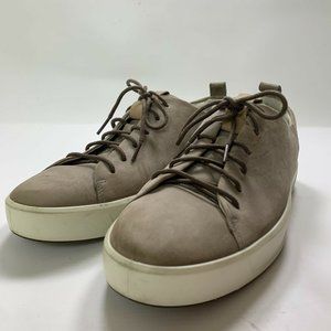 ECCO Men's Sneakers Shoes Size EU 42 US 8-8.5 Leather Beige